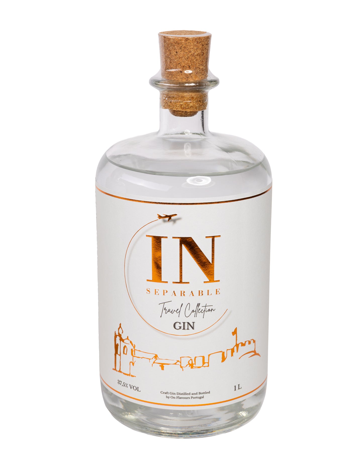 INSEPARABLE TRAVEL COLLECTION GIN - 37,5% VOL. - 1L