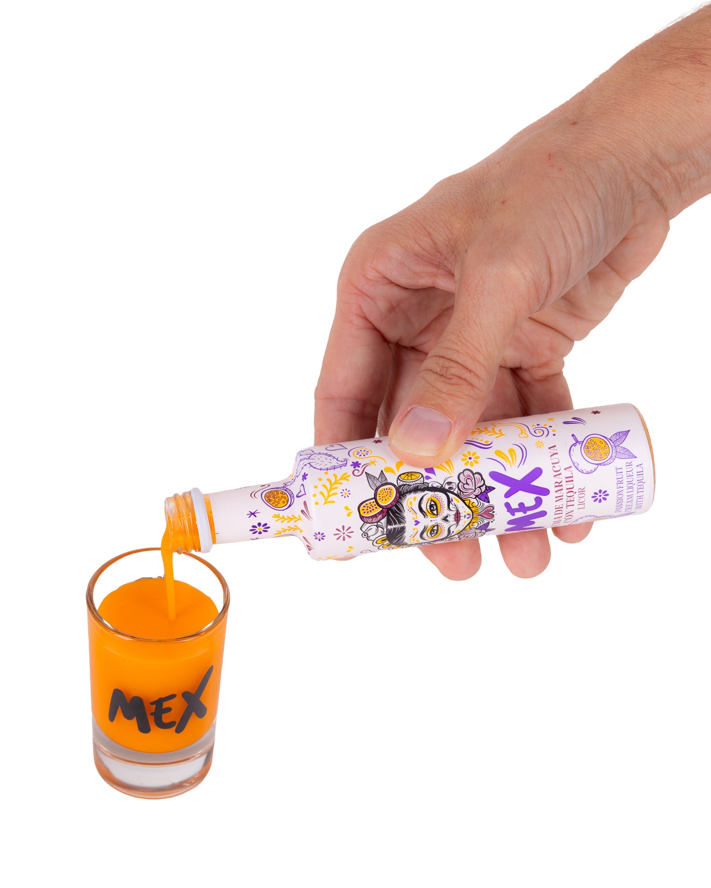 MEX Creme de Maracujá com Tequila 5 cl – Caixa de 12 Mini MEX (Cópia)