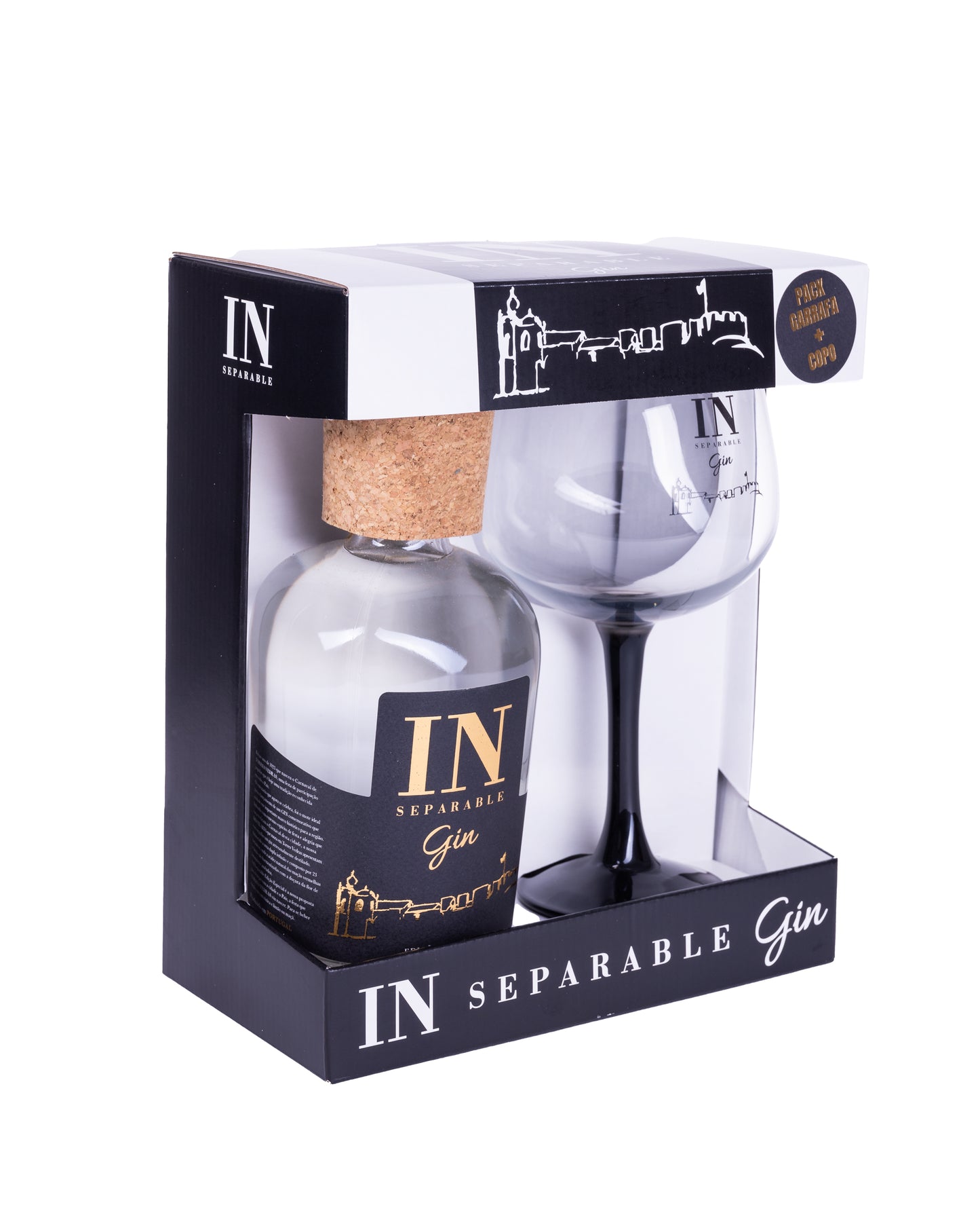 PACK GIN INSEPARABLE EDIÇÃO ESPECIAL - 70cl + COPO