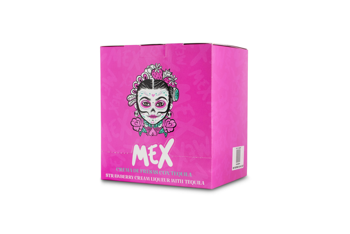 MEX Creme de Morango com Tequila 5 cl – Caixa de 12 Mini MEX