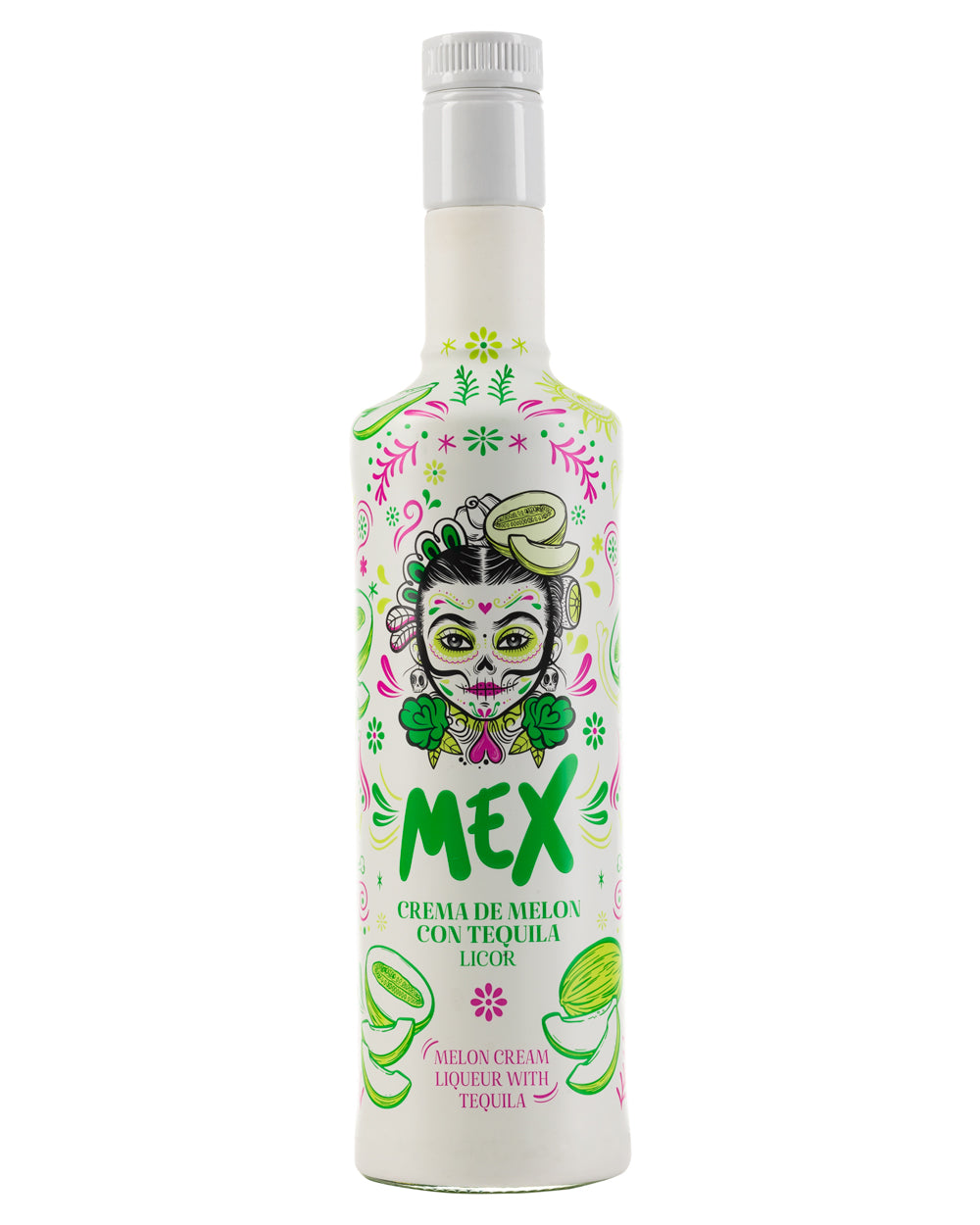 BEBIDA COM TEQUILA - MEXCREAM MELÃO 15% Vol  70cl