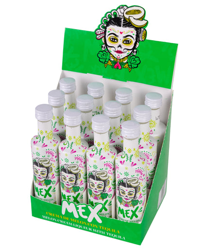 MEX Creme de Melão com Tequila 5 cl – Caixa de 12 Mini MEX