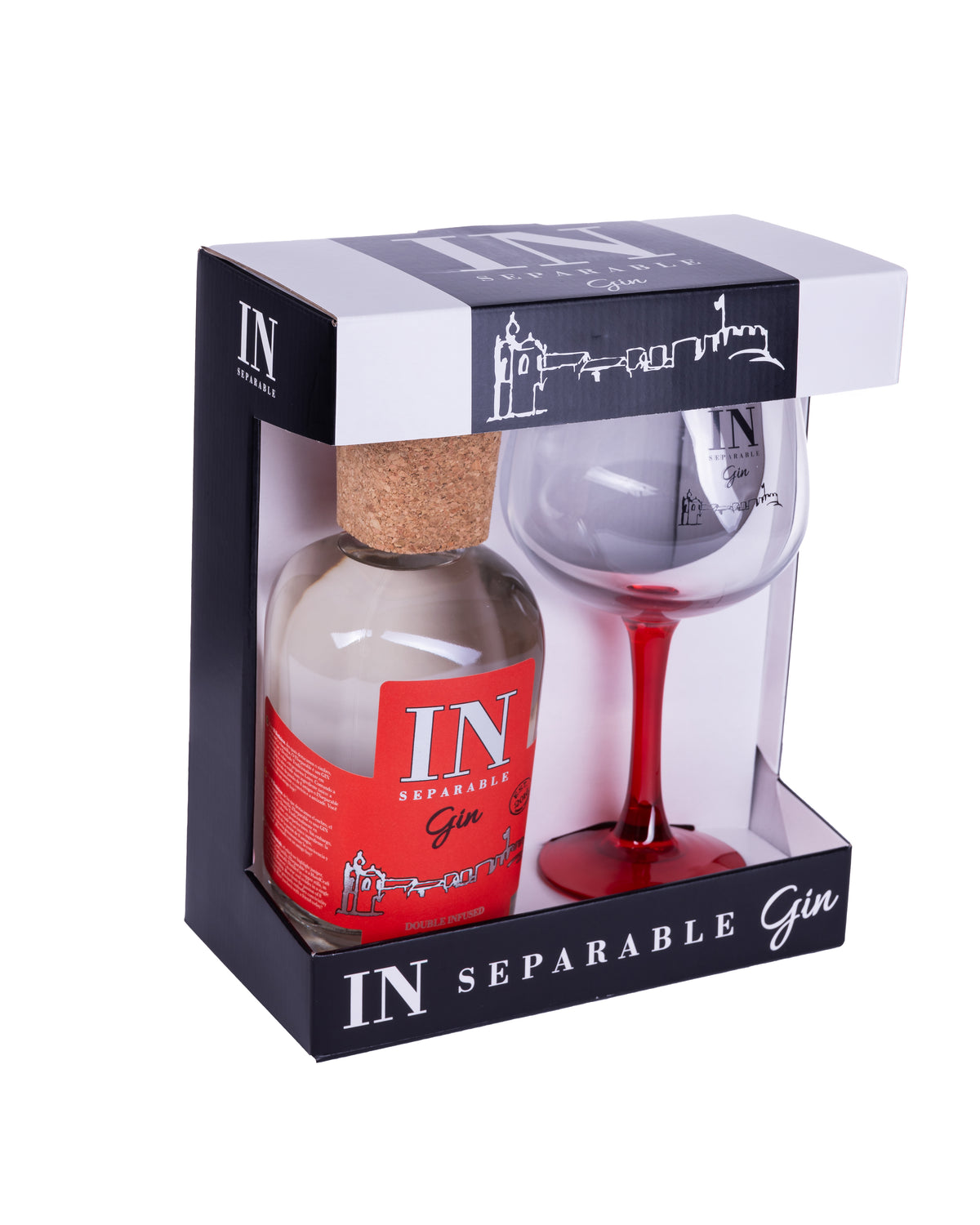 PACK GIN INSEPARABLE 36 BOTÂNICOS + COPO – A Destilaria